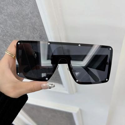 Moda Mujer Hombre Gafas de Sol Cuadradas Retro Ojo de Gato Vintage Negro Gafas de Sol Femenino Masculino Gafas
