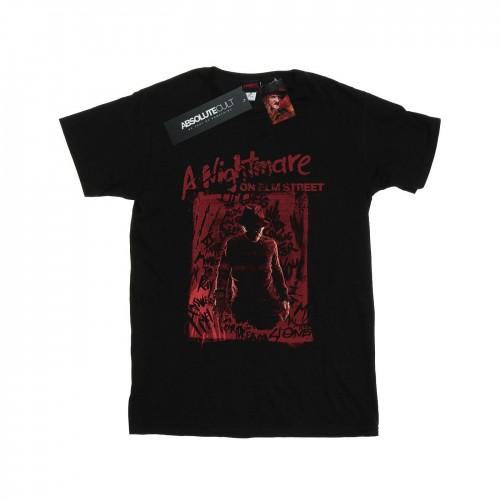 A Nightmare On Elm Street Womens/Ladies Freddy Silhouette Cotton Boyfriend T-Shirt