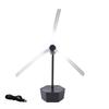 Fly Repellent Fan with Reflective Safe Blades Portable Soundless Widely Used Picnic BBQ Party Portable Table Fly Fan