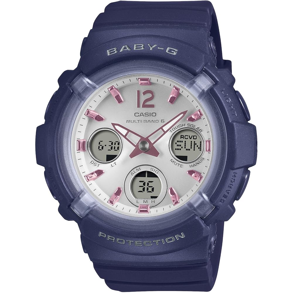 Casio Baby-G Solar Radio Watch BGA-2800-2A2JF Women s Navy Color