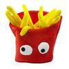 Cartoon Decorative Fries Hat Cute Halloween Cap Beach Cap Plush Toys Caps  Cosplay