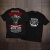 Summer Men's T-shirt Short Sleeved European and American Hip-hop Skull Casual Punk Men's Pure Cotton Short Sleeved T-shirt