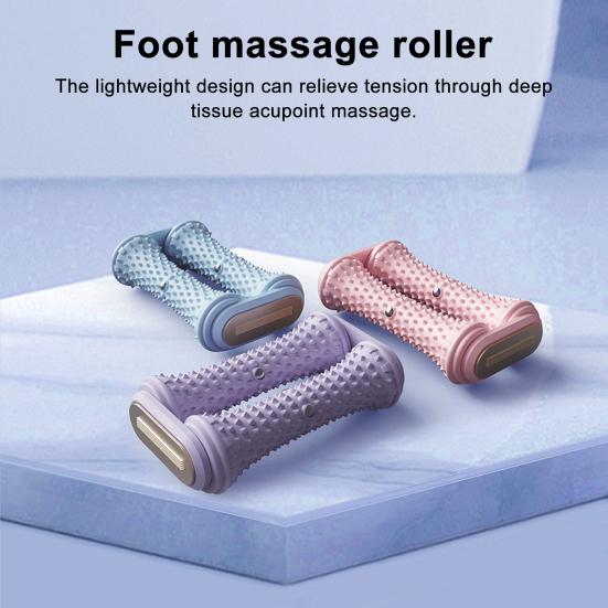 Double-Row Foot Massage Sore Foot Arch Roller Plantar Fasciitis Muscle Pain Relief Deep Tissue