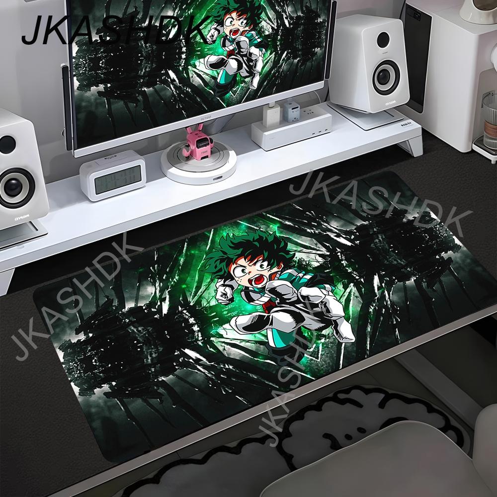 Academia Deku Anime My Hero Mouse Pad Gaming Pc New Custom Large Mousepad XXL 600x350 Mouse Mat Office Anti Slip Carpet Mice Pad