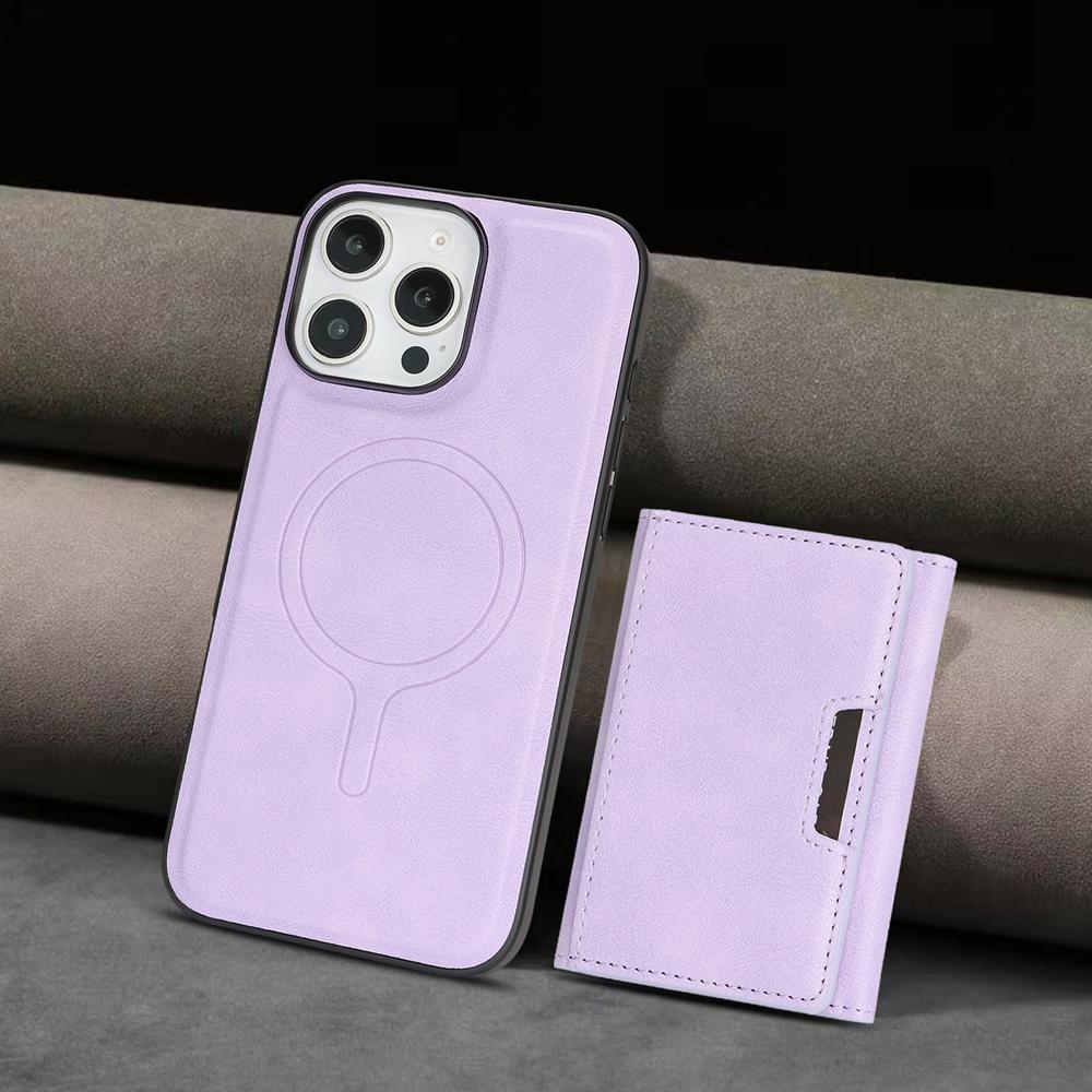 2 in 1 Detachable Magsafe Case for IPhone 17 Air 16 Promax15 Plus 14 Pro 13 Pro Max 12 Magnetic 7 Card Slots Holder Phone Cover