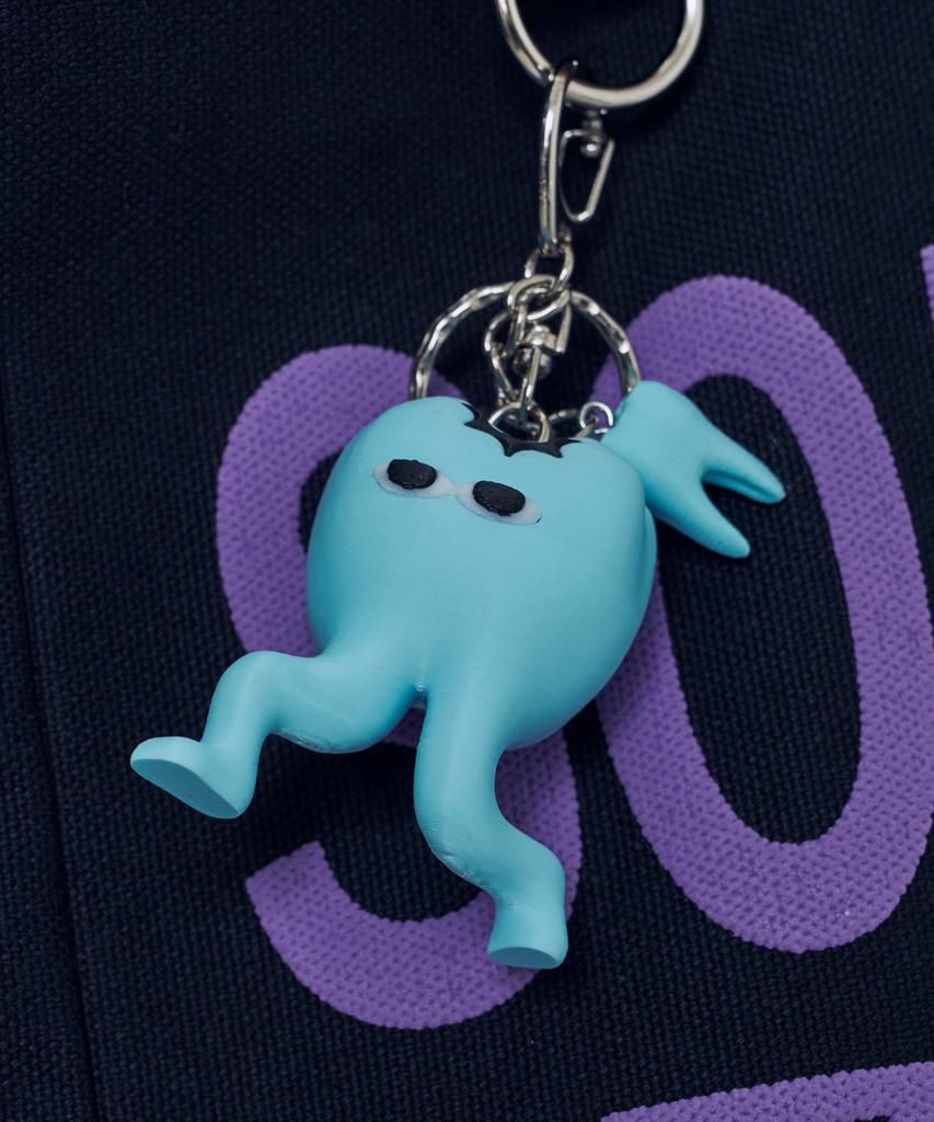 LOSERS CLUB Tooth Character Keyring Mint