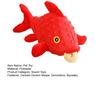 Cartoon Demon Dog Chew Toy Boredom Stress Relief Squeaky Ball Teething Toy Bite Resistant Interactive Stuffed Plushie Pet Supplies