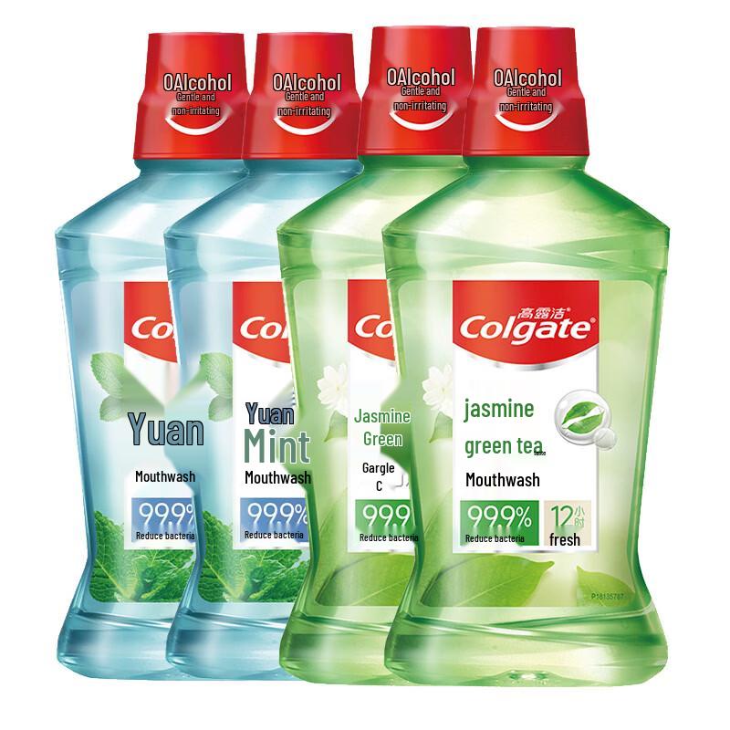 Colgate Fresh Breath Anti-Cavity Mouthwash 4-Pack