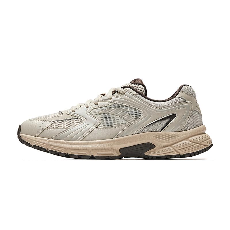 

new Anta Height Increasing Lightweight Breathable Low Top Casual City Commute Running Shoes Women s Brown Gray 39
