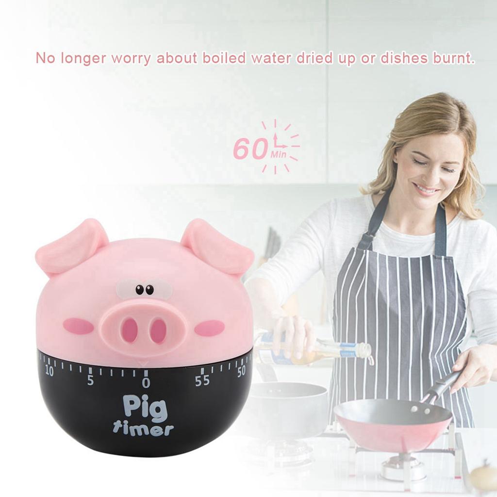 Cute Cartoon Kitchen Timer Mechanical Timers Counters for Cooking Timing Tool