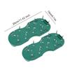 Anti-Slip Lawn Aerator Shoes Grass Spiked Shoes with Adjustable Strap Aerator Sandals for Yard Patio Garden Aerating Soil Tools
