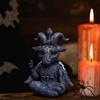 Statue Sculpture Ornament, Statue Decoration Ornament, Home Belief Deity Black Satan Ornament