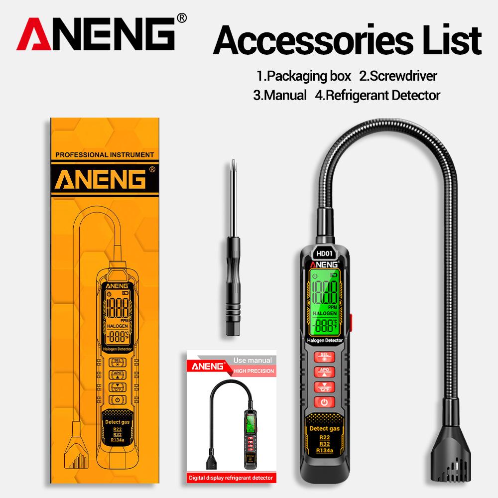 New ANENG HD01 Halogen Detector Leak