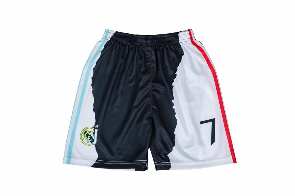 Dndtok Soccer Jersey with Number 7 Ronaldo Set for Training Top and Short and Breathable and Kids' Print, 2-Piece Boys, Bottoms, Sleeves, Pants,