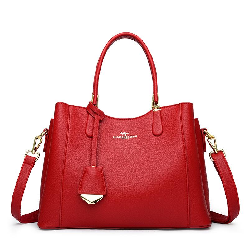 Bag women's bag new wedding bag atmospheric shoulder large capacity women's handbag medium women's bag