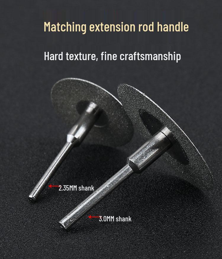 KT Diamond Cutting Disc for Jade, Glass, Emerald - Mini Electric Grinder Saw Blade