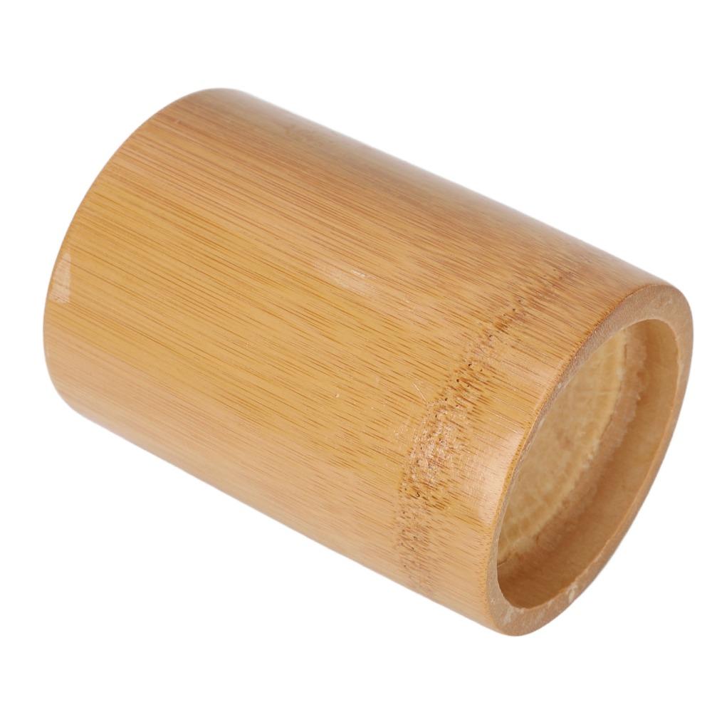 Waterproof Desktop Bamboo Storage Container  Bathroom Toothbrush Cosmetic Brush Organizing