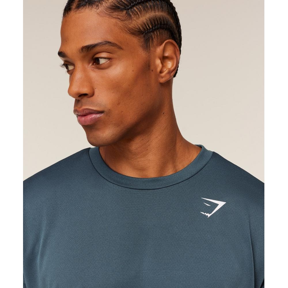 Gymshark Arrival Oversized T shirT Gs sTealTh Blue A6a4w Ud6s