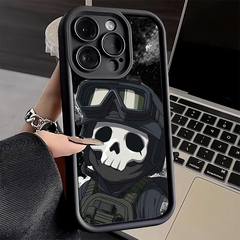 Phone Case for iPhone 17 Air 16E 15 16 Pro Max Counter Strike Cs Go Cover 14 Plus 13 12 Mini Soft Shell Silicone Fundas