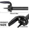 Dirt Bike Throttle Tube Handle Twister for CRF250R 2004-2014 CRF450R 2002-2014 CRF250X CRF450X 2004-2014 Black