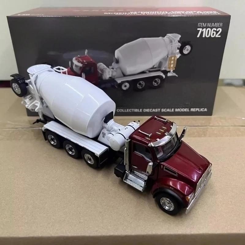 1:50 Concrete Mixer Truck Diecast Model Fits T880 Alloy Construction Vehicle Collection 71062