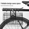 Versatile Steel Front Bicycle Basket