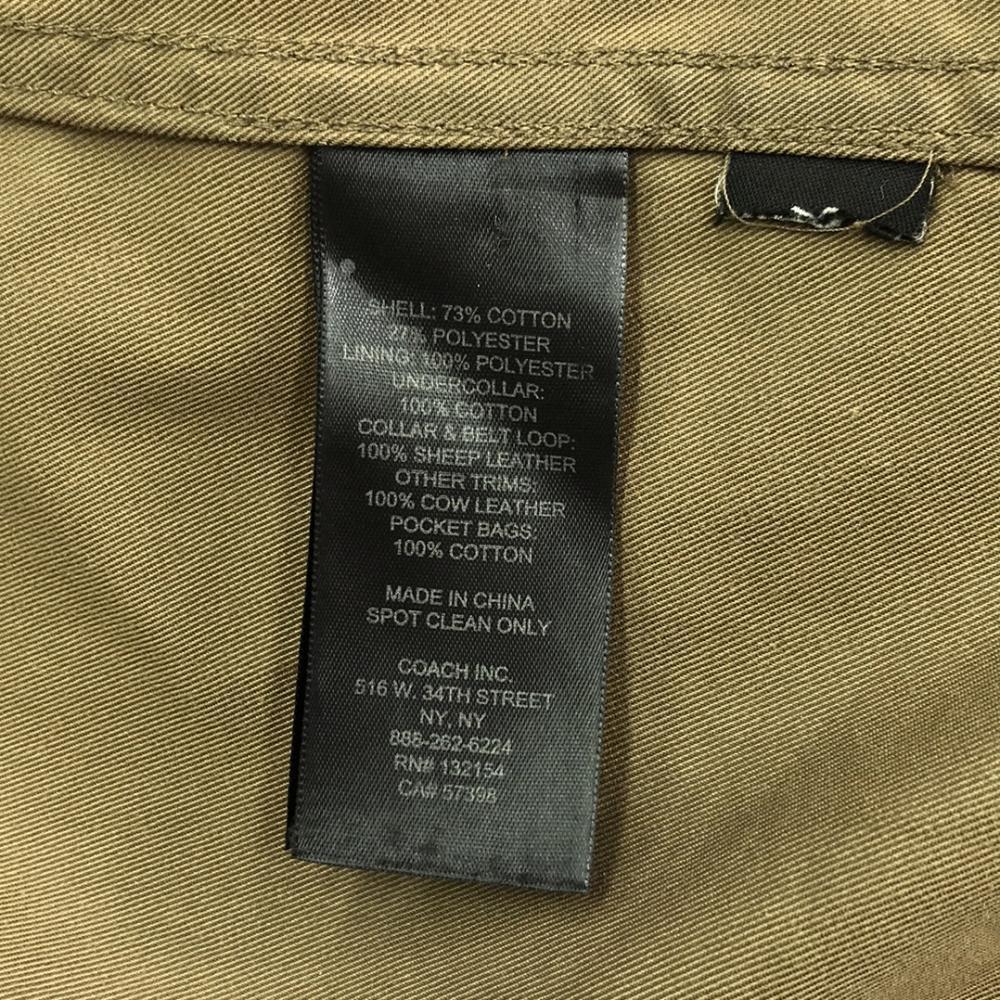 Coach Trenchcoat M Kamelfarge type Herre Brukt