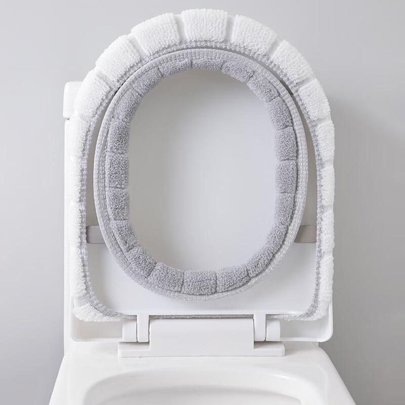 Thick Plush O-Shape Toilet Seat Cover