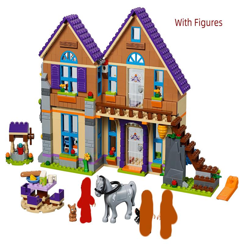 

Мини-набор, совместимый с Mia s Forest Villa 41369, строительные блоки, детские игрушки, подарки на день рождения, 724 шт., 11204