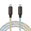 USB C To USB C Cable 66W Quick Charge 480Mbps Data Transfer Reinforced Fiber Braided Universal for Phone Tablet