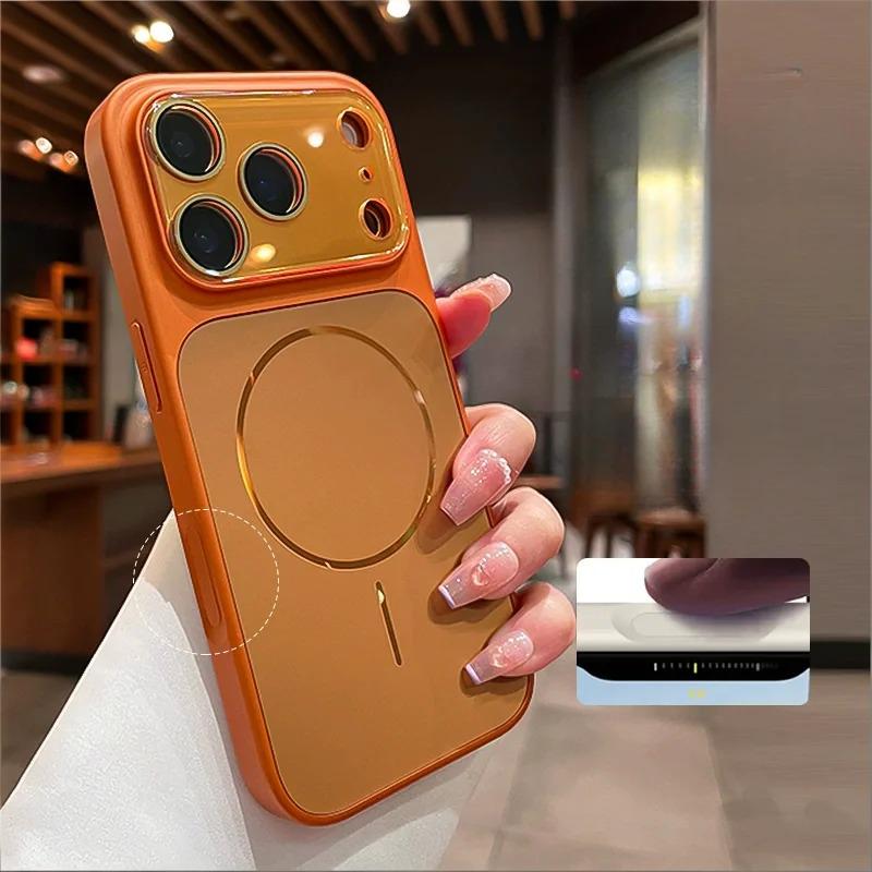 Luxus Matte Magnetische Handyhülle Für iPhone 17 16 Pro Max Stoßfeste Hüllen Für iPhone 17Pro 17 16 Pro Max Linsenschutz Abdeckung