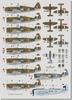 DK Decals SEAC Thunderbolt Campaign Decalcomanie per Modelli in Plastica DKD72144 1/72 Birmania-India 1944-1945