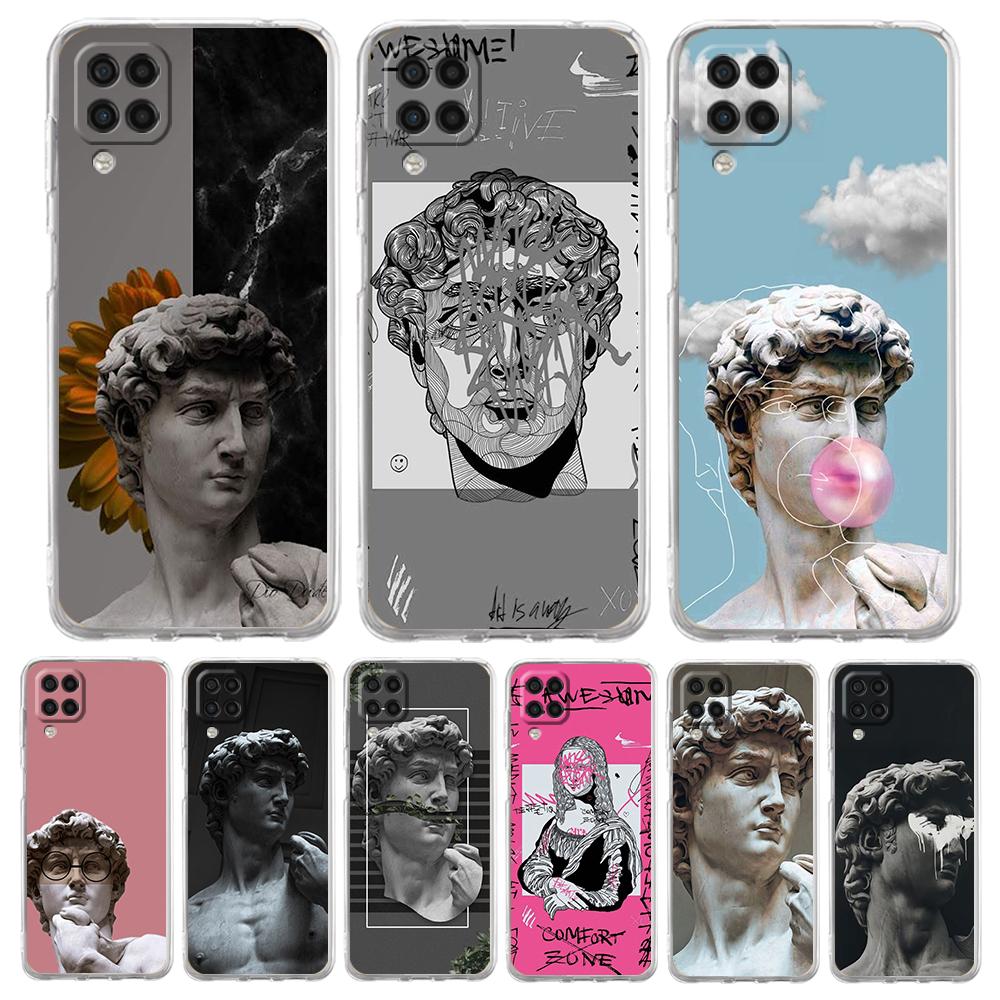 Graffiti Great Art Aesthetic David Case For Samsung A13 A33 A35 A55 A73 A53 A23 A51 A71 A21S A31 A41 A05s A03S A15 A25 5G Cover