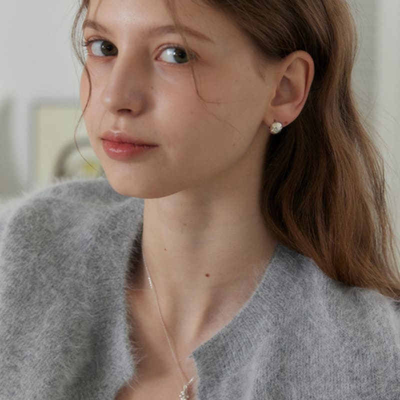 Murmur [925silver]Petit Grape Drop Necklace