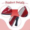 1/4 BJD Doll Shoes High Heels Model Accessories Realistic Miniature Heeled for
