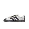 Slip Resistant Abrasion Resistant Low Top Skateboard Shoes Unisex Black White HQ1802(Team800-)