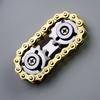 Steering Wheel Fingertip Gyroscope Sprockets EDC Chains Toy Roadbike Swivel