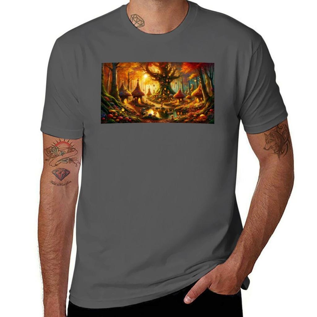 Fairy Haven Chronicles TShirt blacks quick drying Unisex graphic t shirts