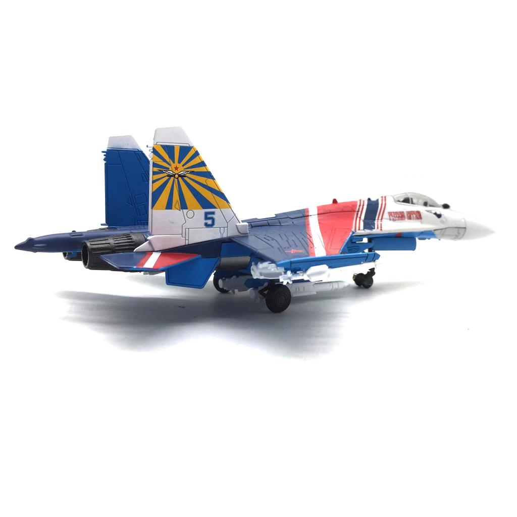 1/100 Scale Russian Airplane Model SU-35 Simulation Aircraft Replica Model SU-35 Plane Model for Living Room Decoration Gift