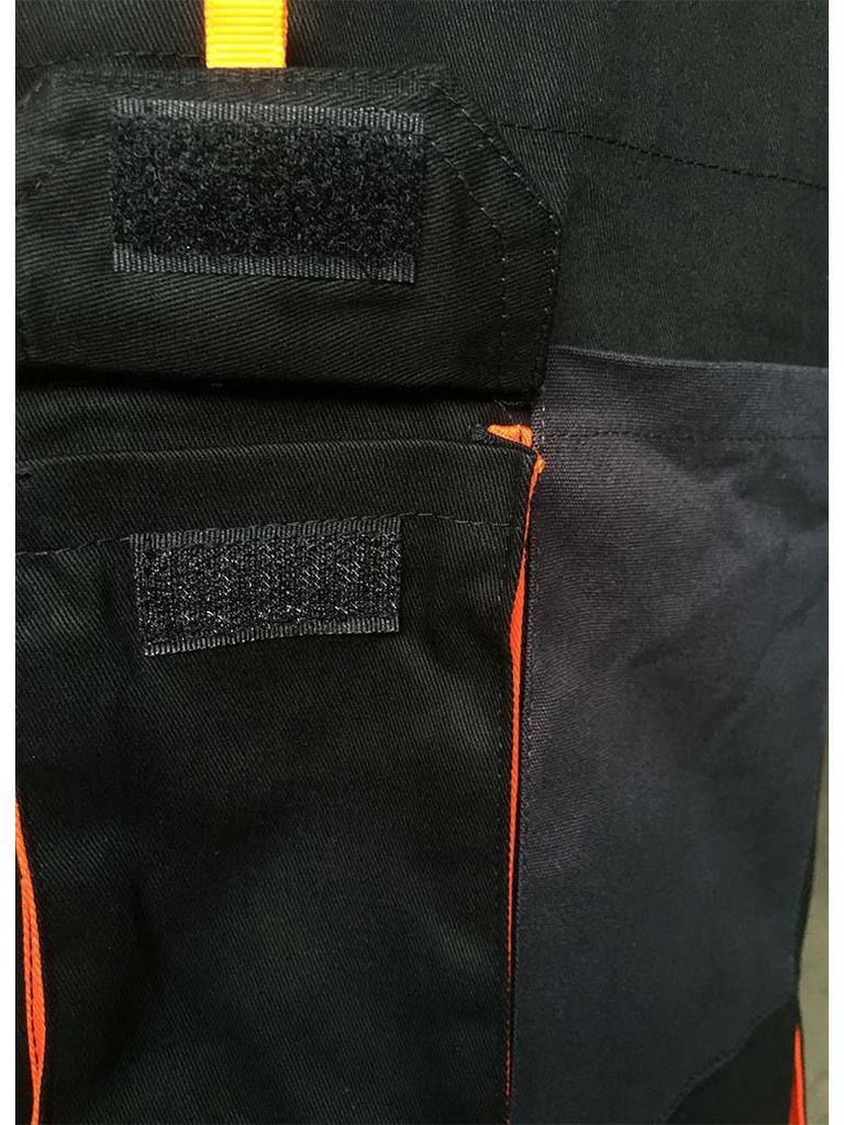 Japansk Mote Unisex Ren Bomull Smekkeoverall med Flere Lommer og Egendesign-trykk