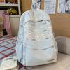 Schoolbag High-value primary and secondary school schoolbag Large capacity Mori small fresh cute ice cream dog lightweight small backpack