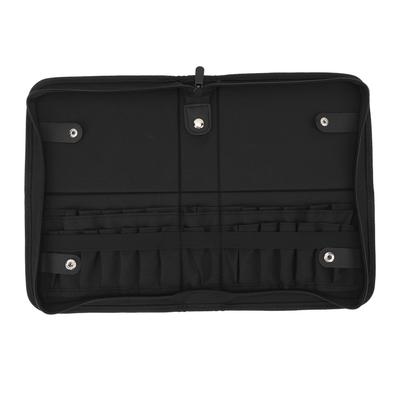 29 חורים תיק נפתח למברשות איפור סטנד מקצועי עמיד למים עור PU קוסמטי איפור