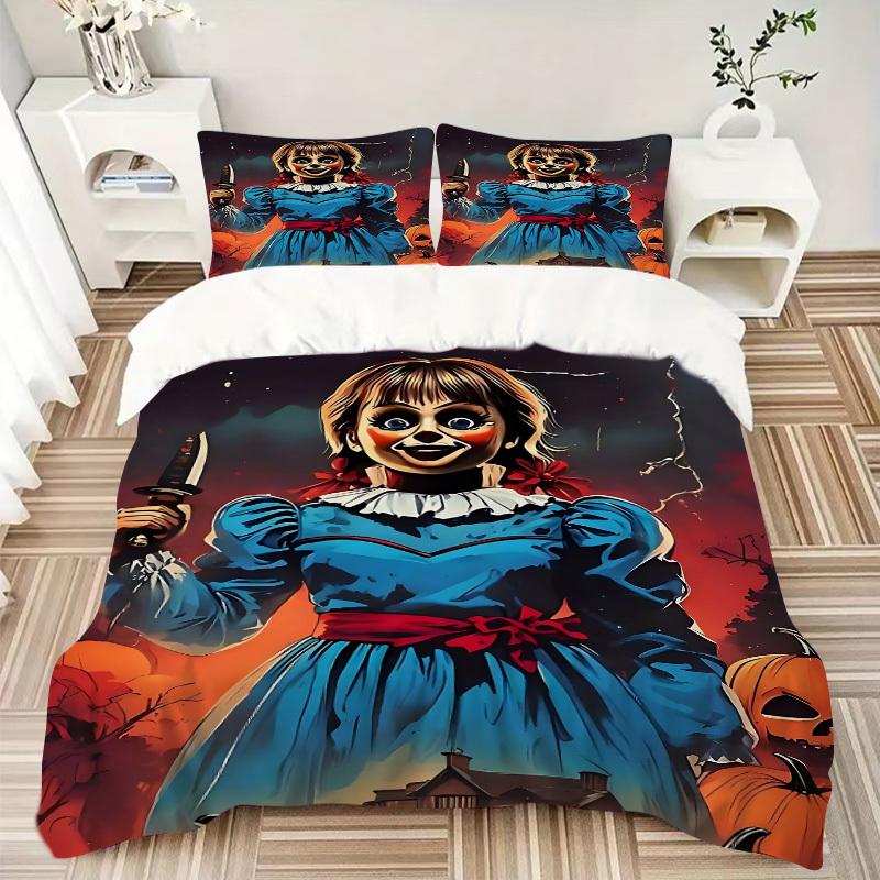 3-teiliges Annabelle Puppen Bettwäsche Set: Ideal für Schlafzimmer oder Gästezimmer. Weich und bequem, ohne Kern yy251009222