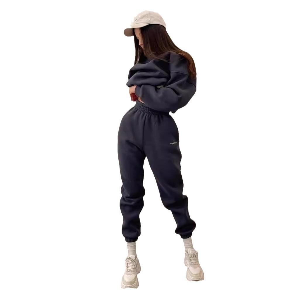 Fashion Women's Wear 1116 Spring/Autumn Elegant Casual Sweatshirt Set Two-Piece