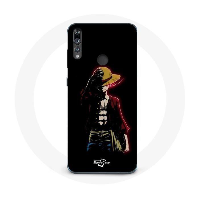 Coque pour Huawei P30 Lite One Piece Manga Anime Luffy Fond Noir - Maniacase