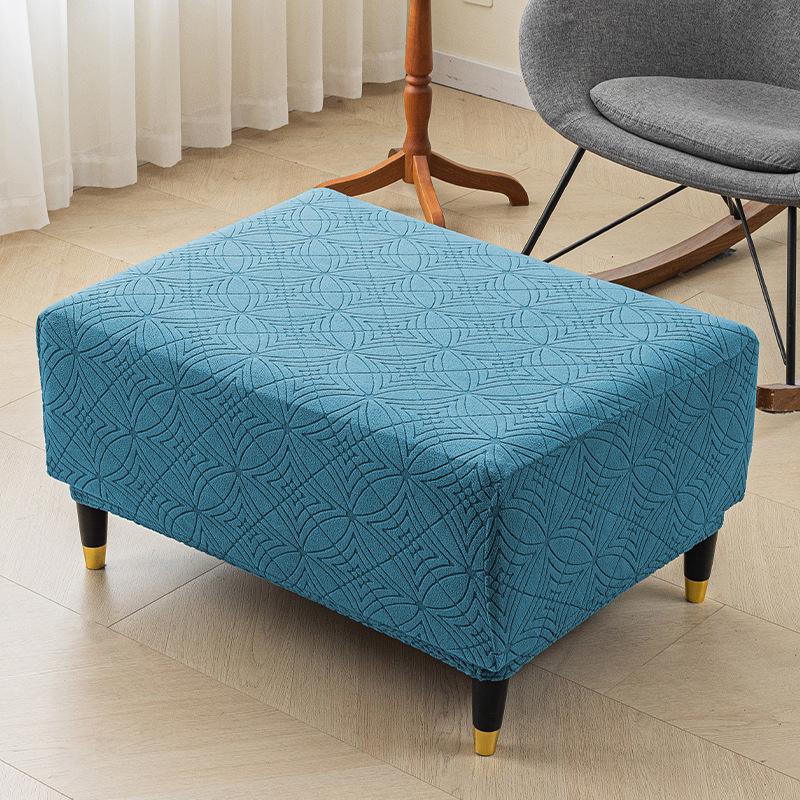 Modern Simple Pedal Cover Universal Cover for All Seasons Household All-inclusive Stool Cover Elastic Thickened Pedal Sofa Cover