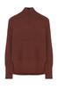 Women's Fashionable Stylish Sweater Navy Blue Collar Button Detailed Knitwear Sweater