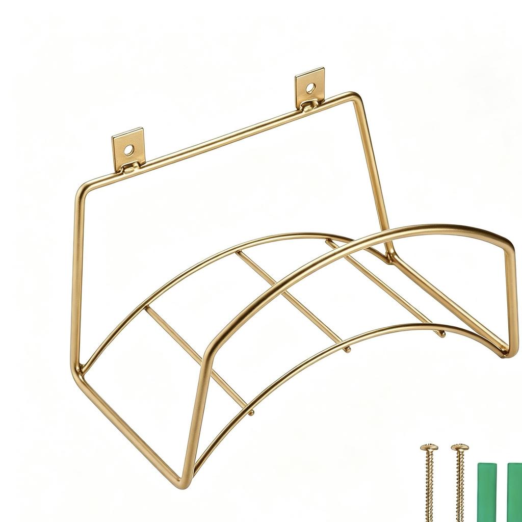 Supporto Robusto in Acciaio per Tubo da Giardino Staffa da Parete Scaffale Durevole per Stoccaggio Tubo per Organizzazione e Facile Accesso con Viti Incluse