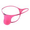 Low Rise G-String Men Sexy Underwear Bulge Pouch T-Back Thongs Ice Silk Underpants Gay Erotic Panties Soft Knicker Bikini Trunks