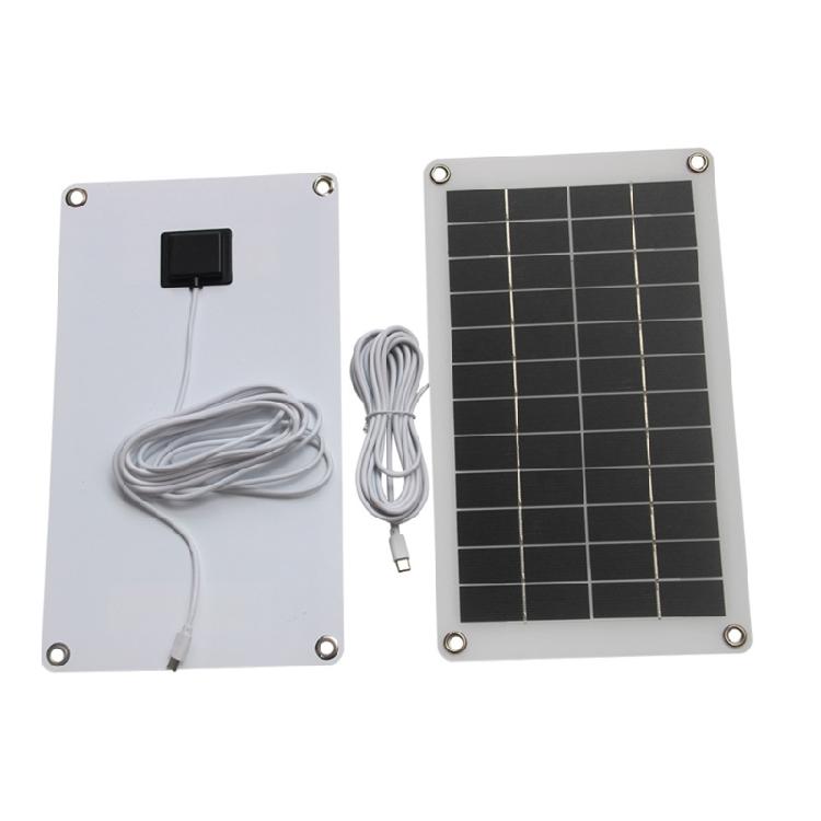 Solar Panel for Security Camera Outdoor 12V 10W Solar Panel Charging Adapter Rechargeable Camera Solar Panel Controller